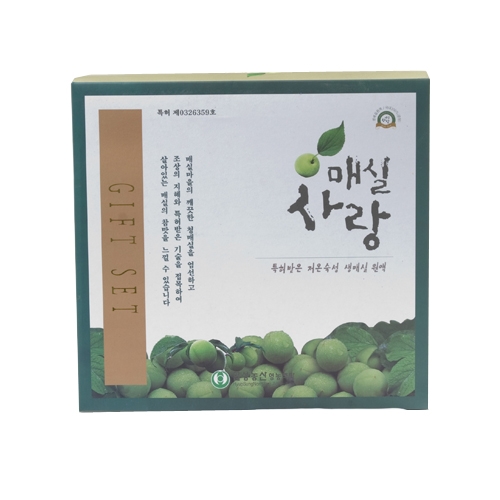 매실사랑 선물세트 12호 (375ml x 3병)