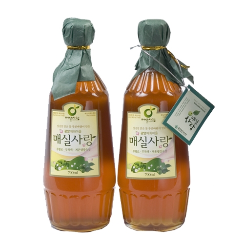 매실사랑 선물세트 10호 (700ml x 2병)