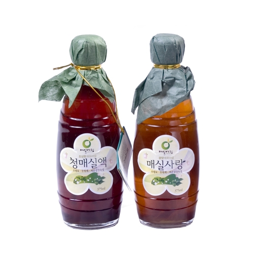 매실사랑 선물세트 7호 (375ml x 2병)