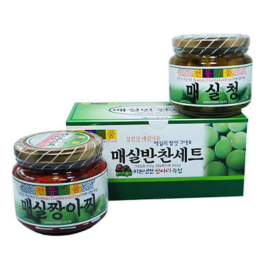 매실반찬세트 (매실청 450g + 고추장장아찌 450g)